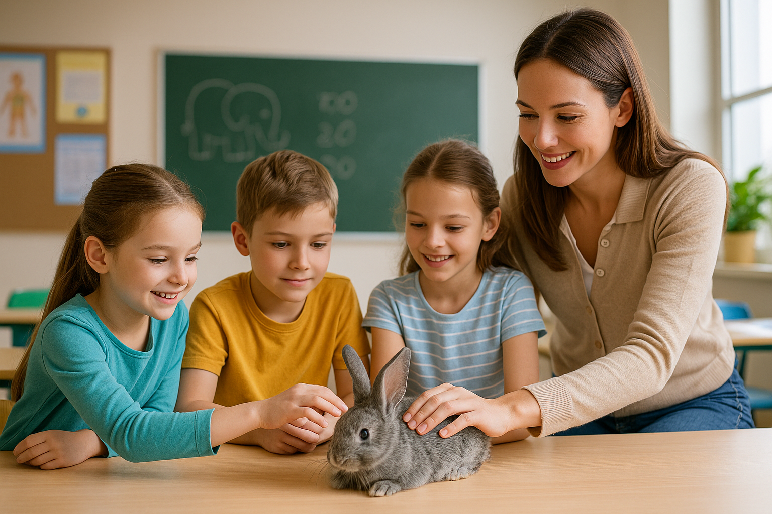 Respect des animaux à l’école primaire