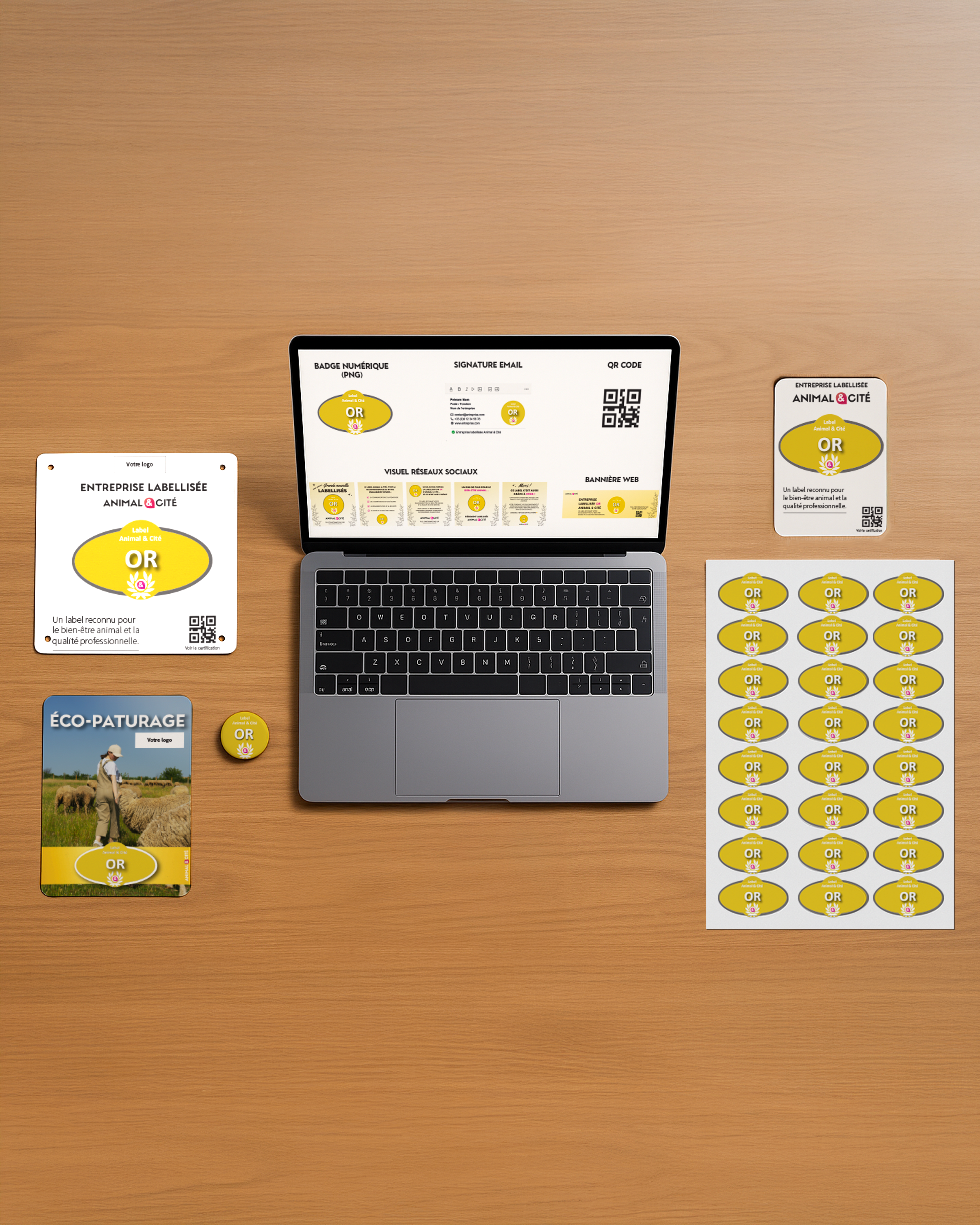 Kit labellisés complet Animal & Cité