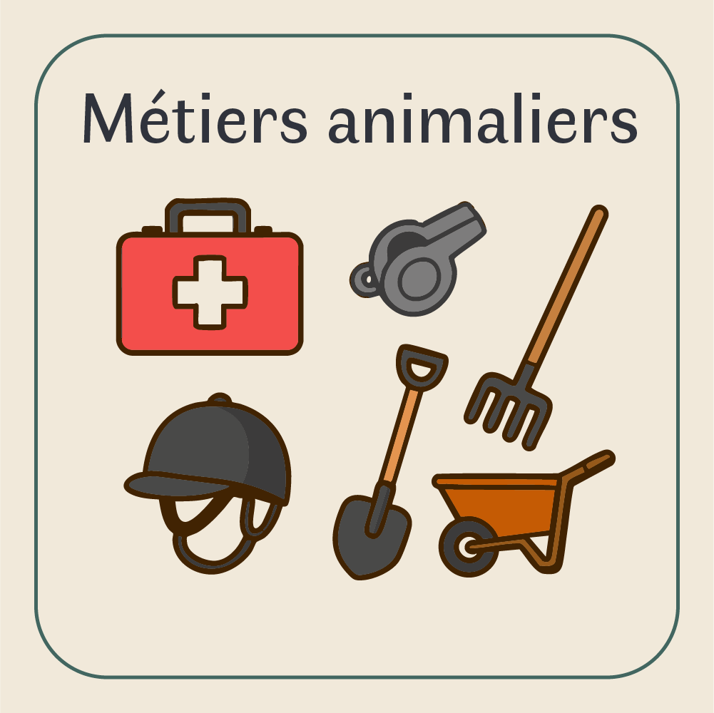 visuel catégorie métiers animaliers