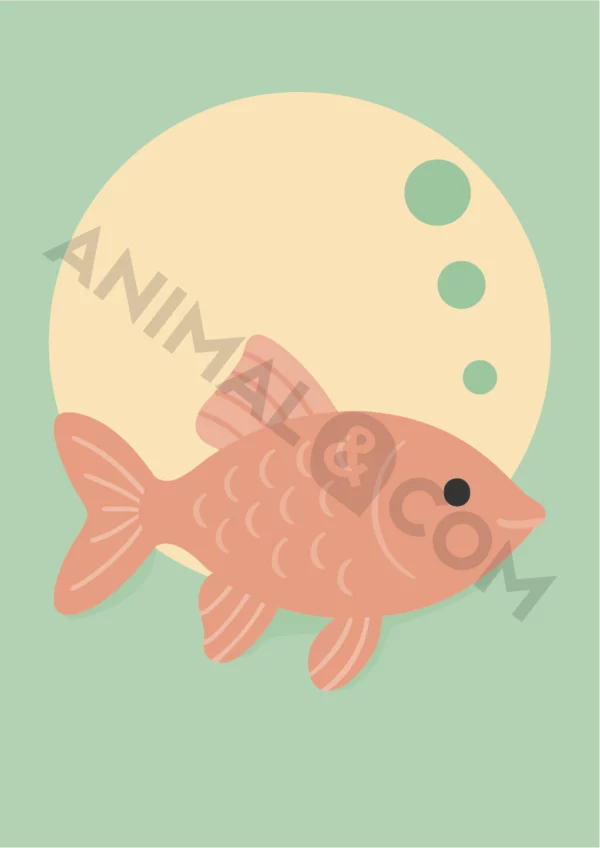 poster éco-responsable - poisson
