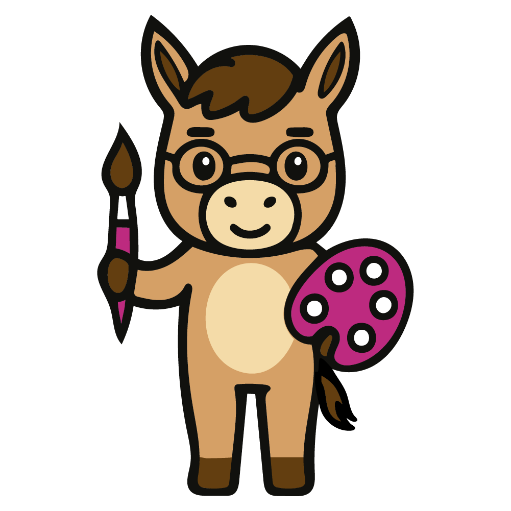cheval qui indique la personnalisation