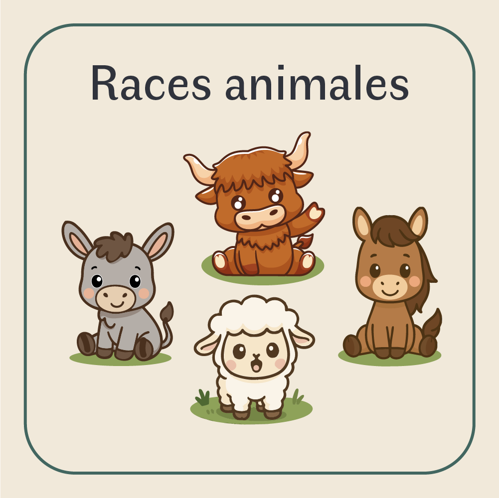 visuel catégorie races animales