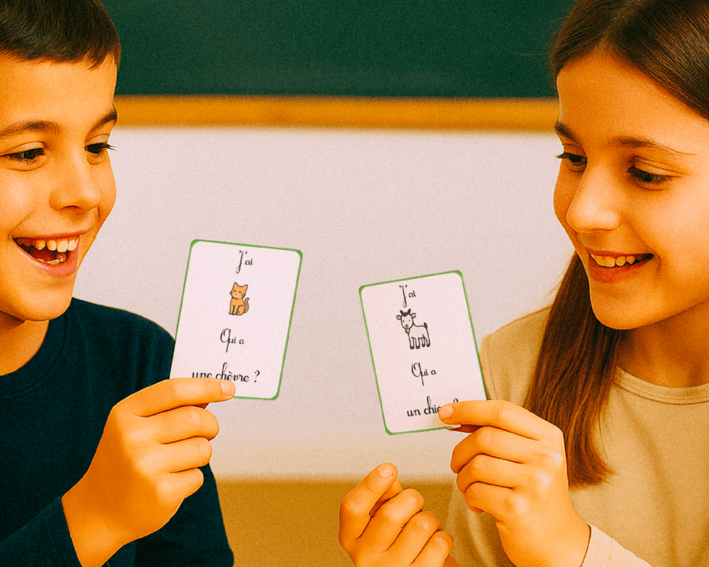 Jeu pédagogique - J'ai, Qui a ?